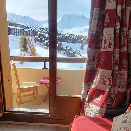 Cosy Pour 5 Avec Wifi A Plagne Soleil - Fr-1-351-274 דירה לה פלאנייה