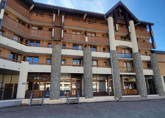 Cosy Pour 5 Avec Wifi A Plagne Soleil - Fr-1-351-274 La Plagne-Tarentaise